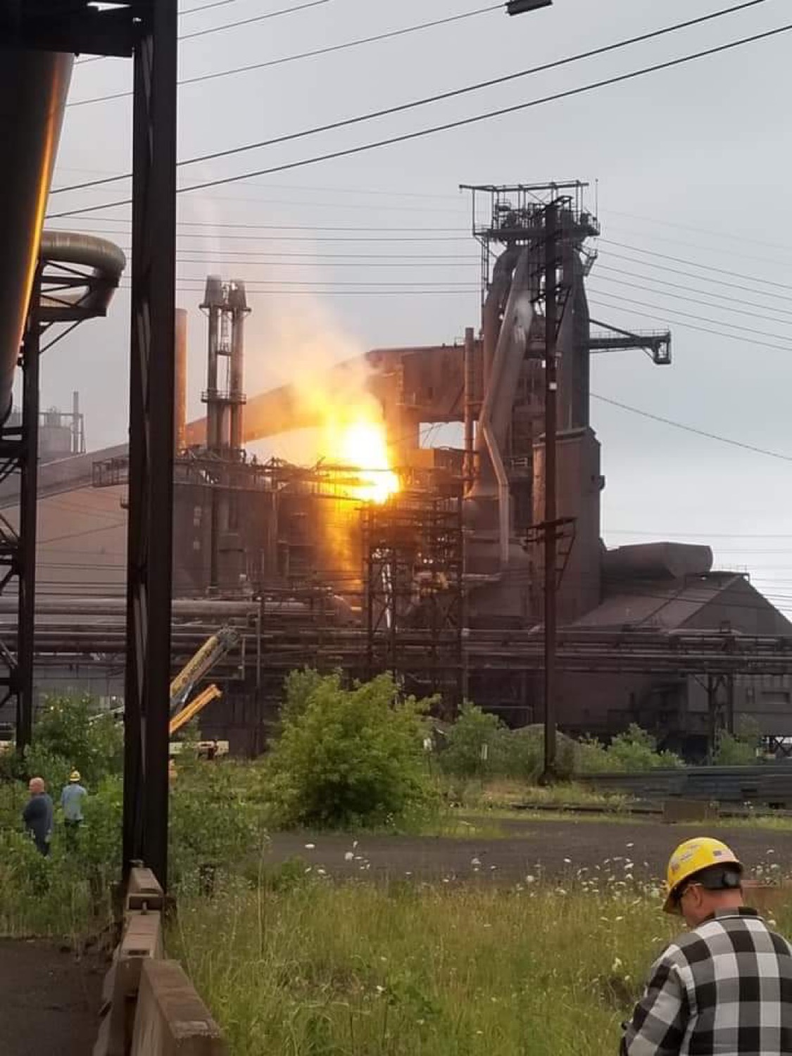 Reported Explosion At Blast Furnace In Burns Harbor Region News Source