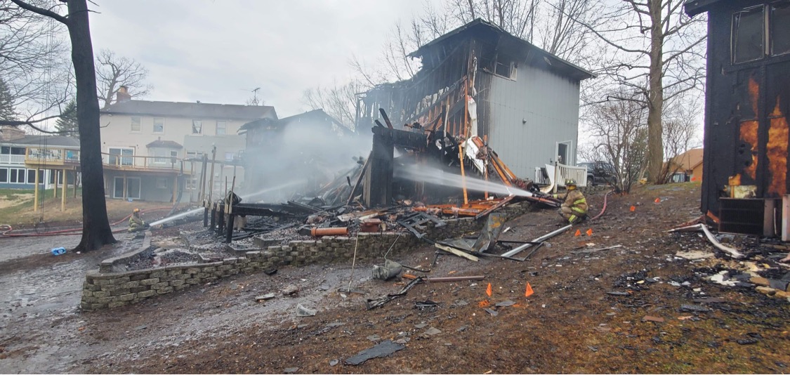 4 Homes Damaged In Large Fire Near Valparaiso - Region News Source